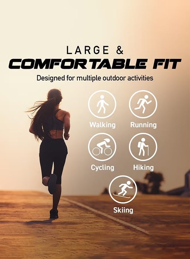 Sweet Life 2pcs Anti-Pollution Face Mask - Military Grade Activated Carbon Protection for Smoke, Exhaust Gas, Dust, Pollen - Ideal for Running, Walking, Cycling, and Outdoor Activities (Pure Black& Black) - Image 3